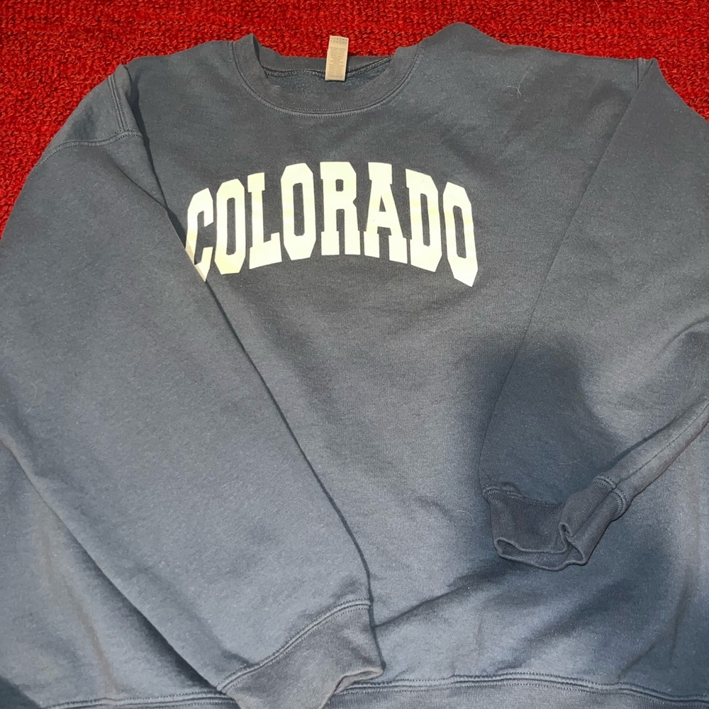Gildan Colorado Crewneck Sweater - Dark Blue